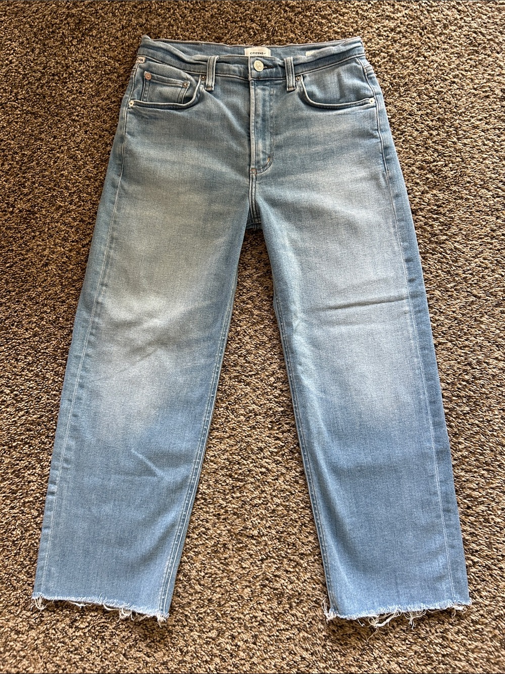 Citizens of Humanity Palma High Rise Cropped Straight Leg Jeans‎ Size 27